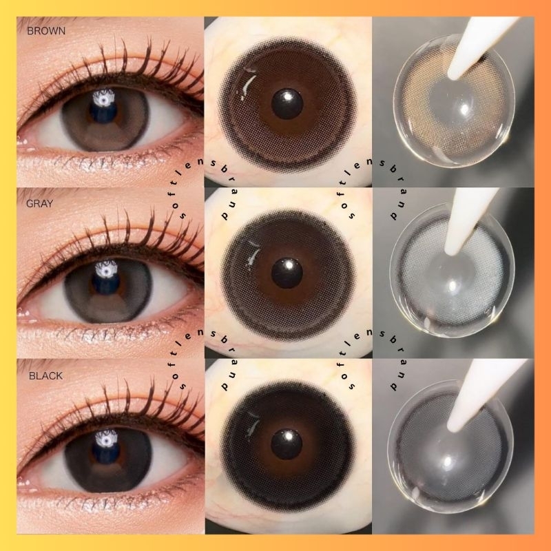 [ COD ✅️ ] SOFTLENS NATURAL CANTIK 14,2 MM NORMAL SD -10,00 | SOFTLENS NATURAL GLITTER MEWAH | SOFTL