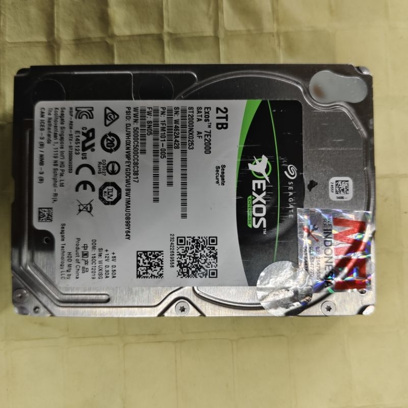 HDD Seagate exos 7E2000 2TB