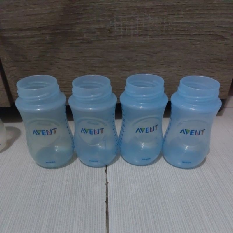 BOTOL SUSU TUTUP DOT RING AVENT NATURAL PHILIPS BEKAS ASLI ORIGINAL 100%