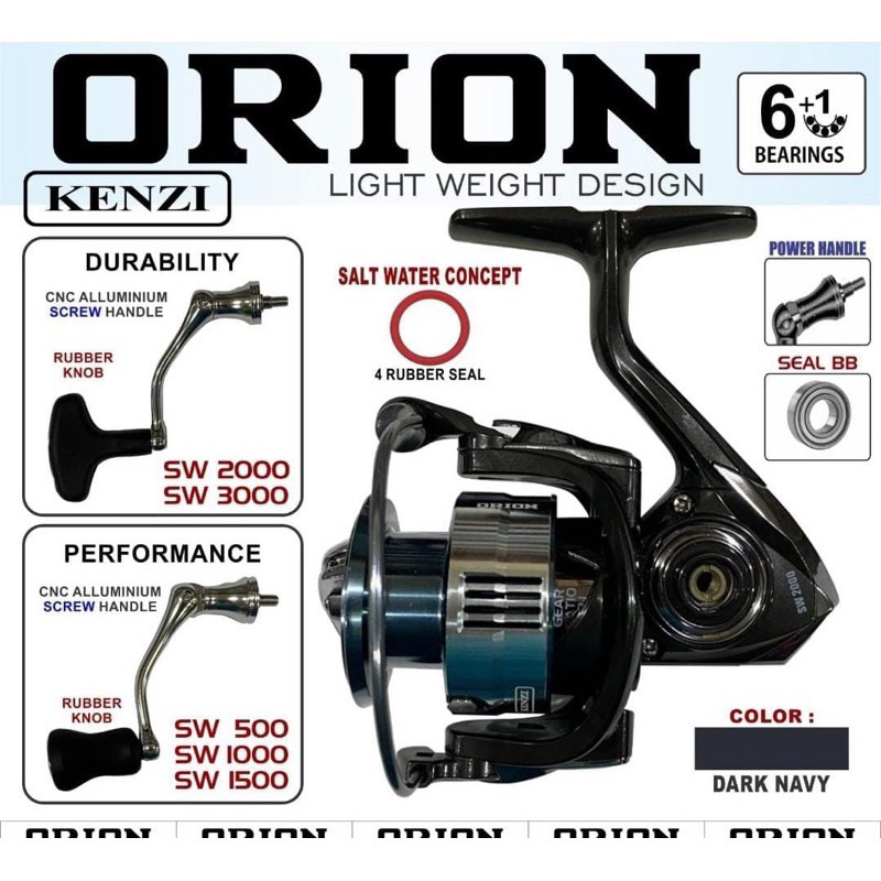 REEL KENZI ORION SW 1000,2000,3000