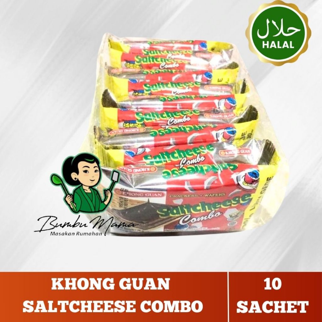 

Khong Guan Saltcheese Combo Renceng / 10 sachet x 20gram