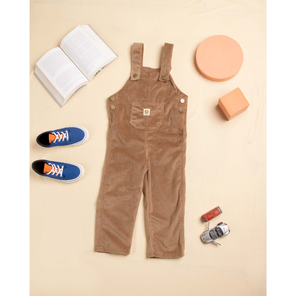 TNT KIDS - Overall/Jumpsuit Anak Corduroy Mocca
