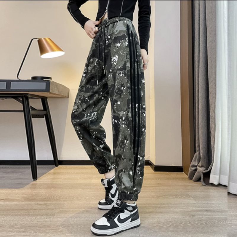 Jogger Army Super High Quality/Terkini/Jogger Army Impor/Jogger Lisa Rockstar/Celana Army/Summer/Cel