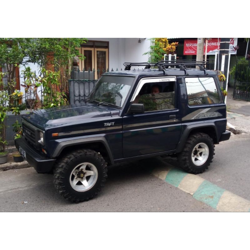 Roofrack large kaki 6 crossbar Roof Rack pnp taft jeep jimny galant katana vitara panther by Grosir 