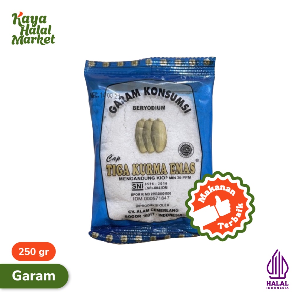 

Garam Dapur 250gr Kaya Halal Market