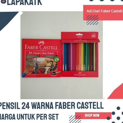 

Pensil warna faber castell 24 PANJANG KODE X8Z9