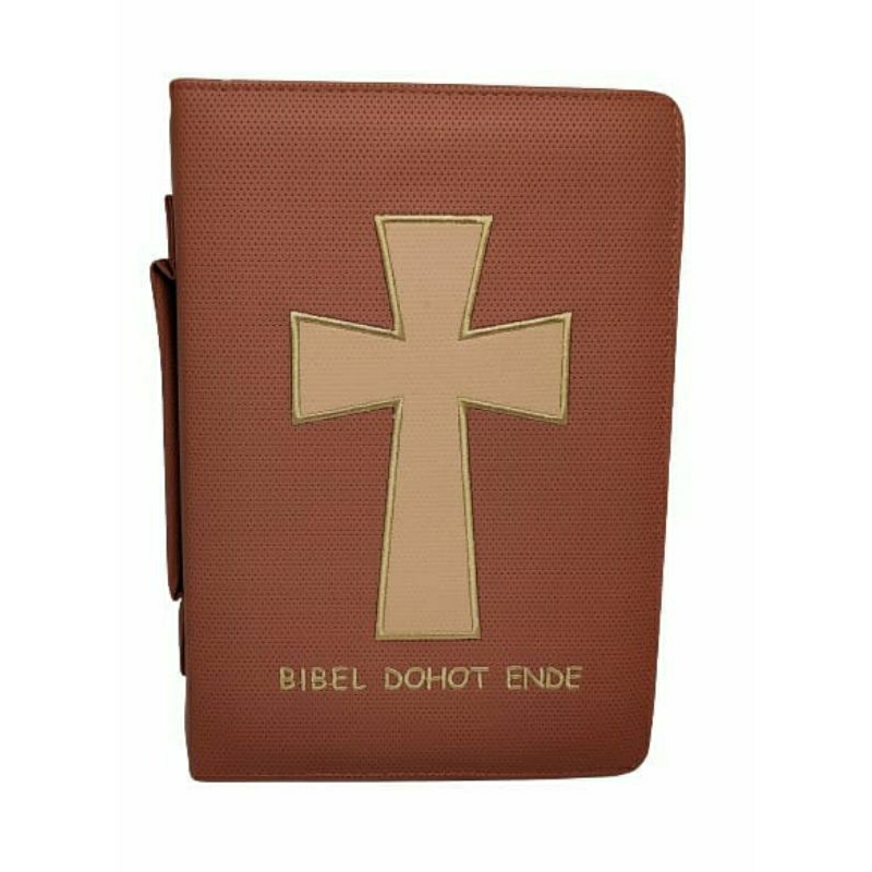 

SAMPUL BIBEL DOHOT ENDE HKBP SUPLEMEN MOTIF SALIB(coklat)