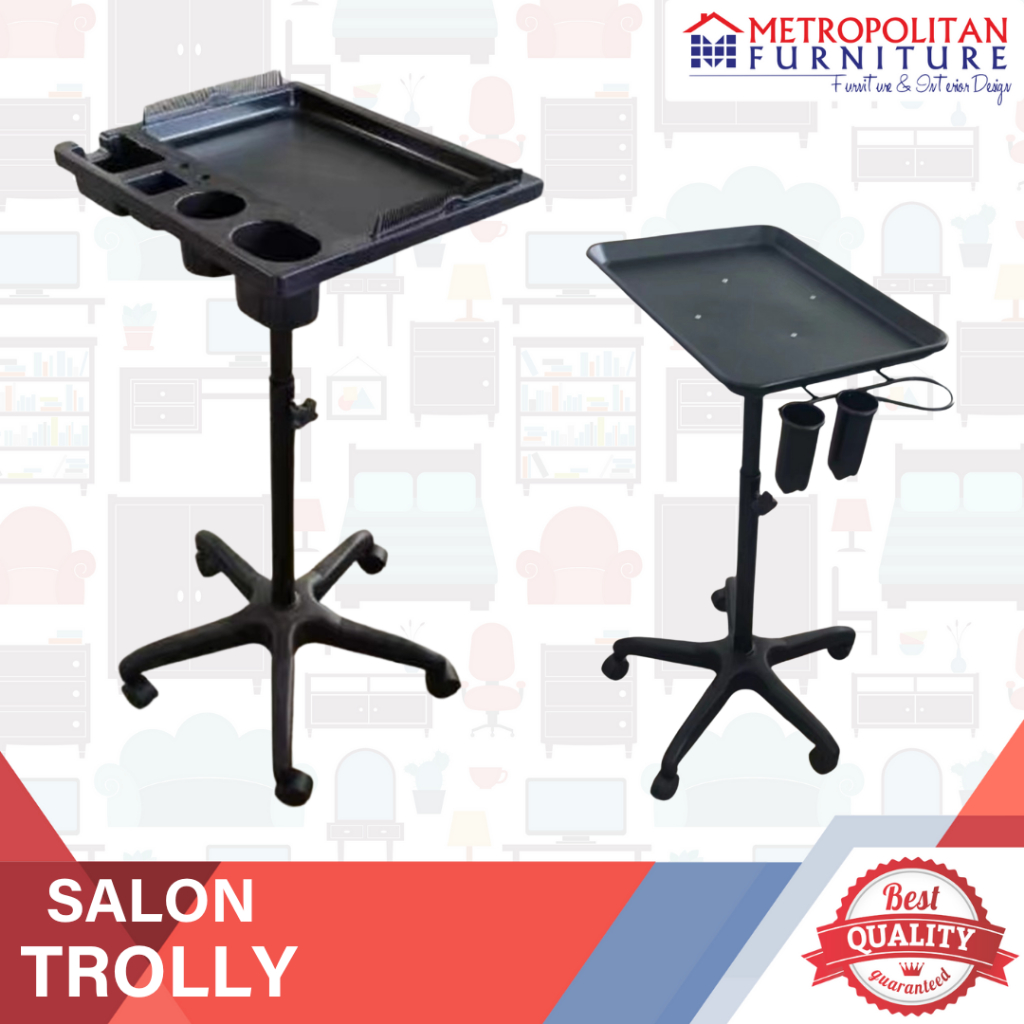 Troli salon rambut barbershop salon tray