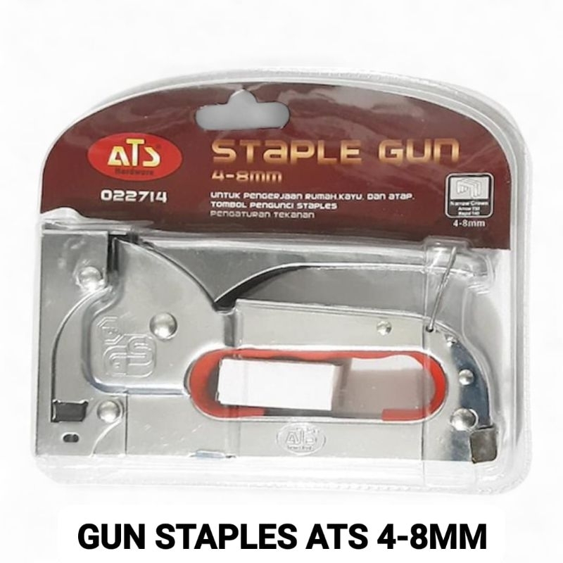 

ATS Gun Staples Tembak 4-8MM / STAPLE GUN TACKER 4-8 MM