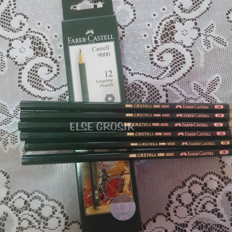 

Pensil 2B FABER CASTELL 5 Pcs/Pensil FABER CASTELL Termurah/Pensil Komputer/Pensil Sekolah/Pensil 2B