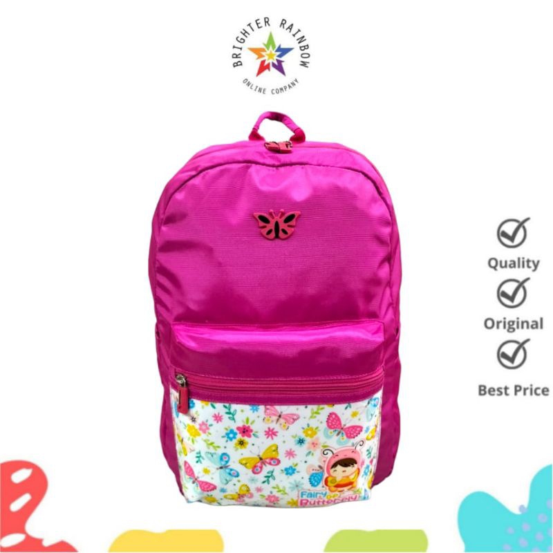 GENIC TAS GENIC TAS SEKOLAH GENIC TAS RANSEL GENIC BACKPACK GENIC ORIGINAL FREE RAINCOVER