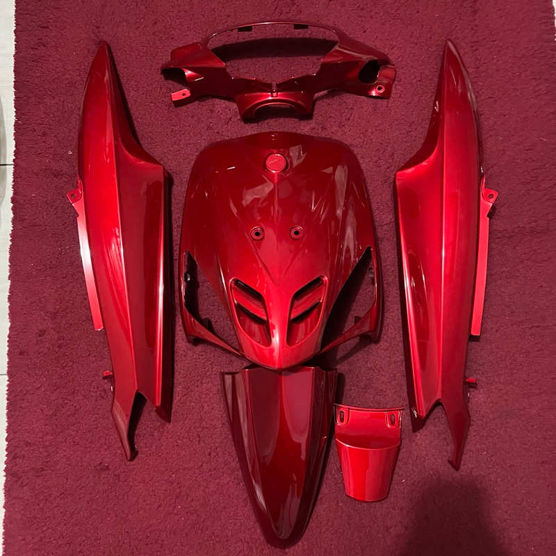 BODY HALUS MIO SPORTY MERAH MAROON ORIGINAL YGP