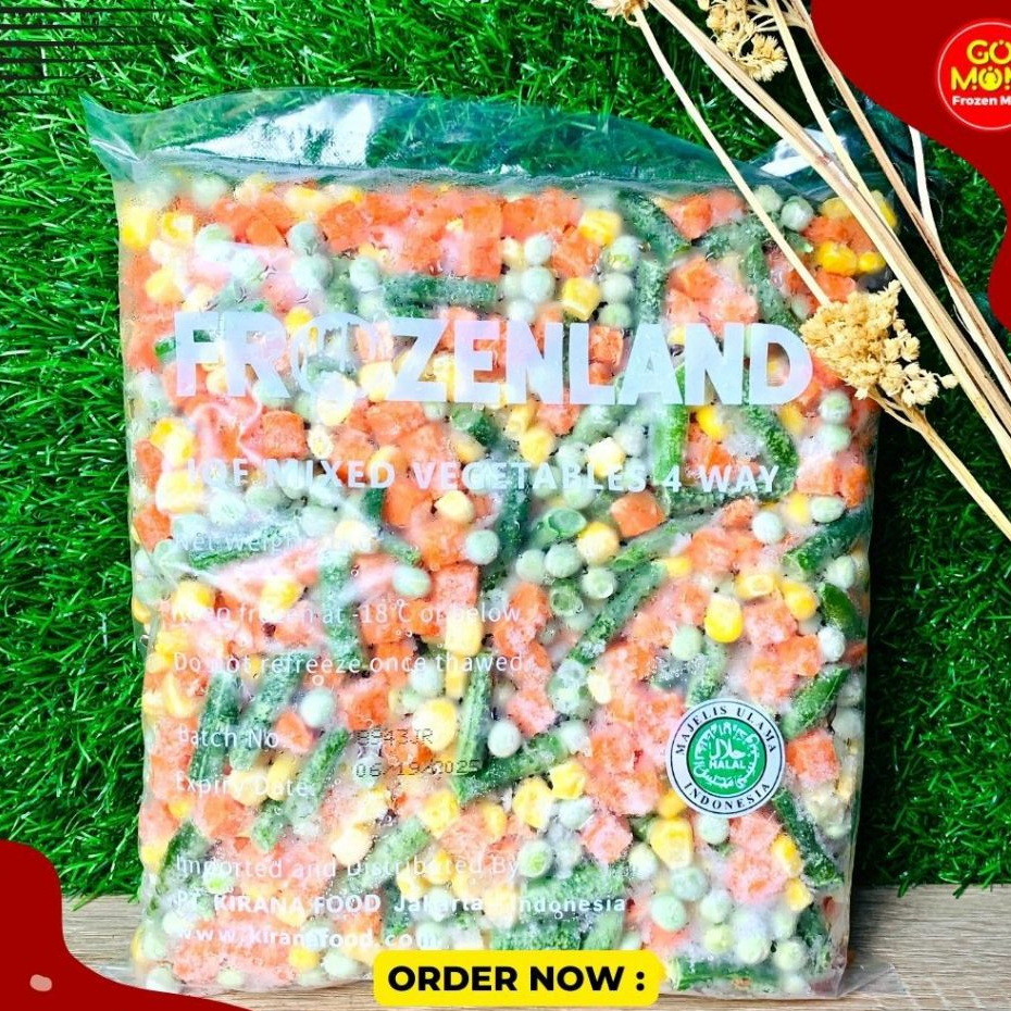 

FROZEN MIX VEGETABLE BUNCIS 1KG