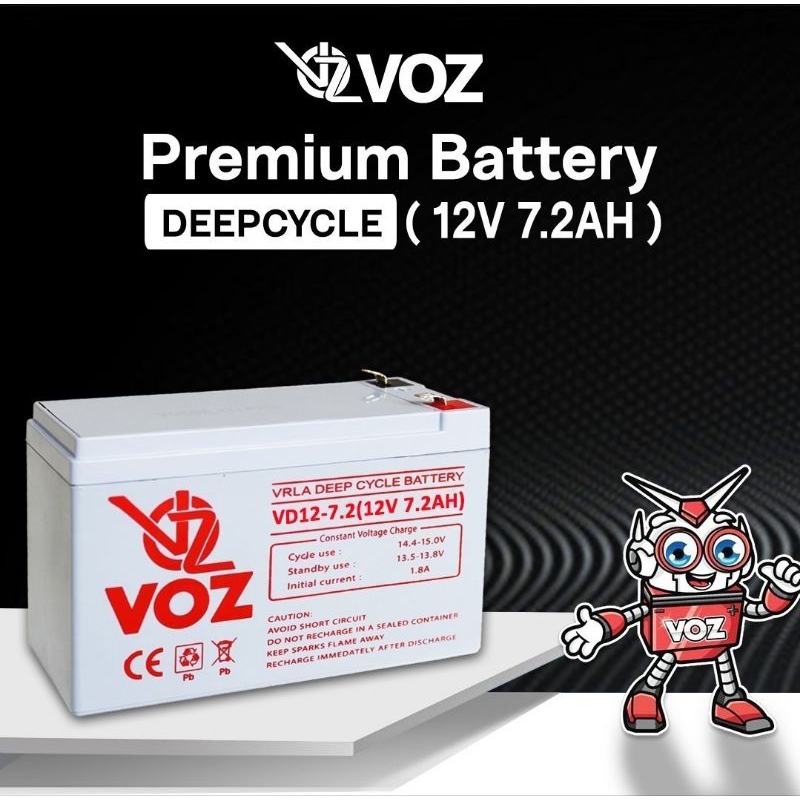 AKI 12 VOLT 7,2 AH DAN 12 VOLT 12 AH