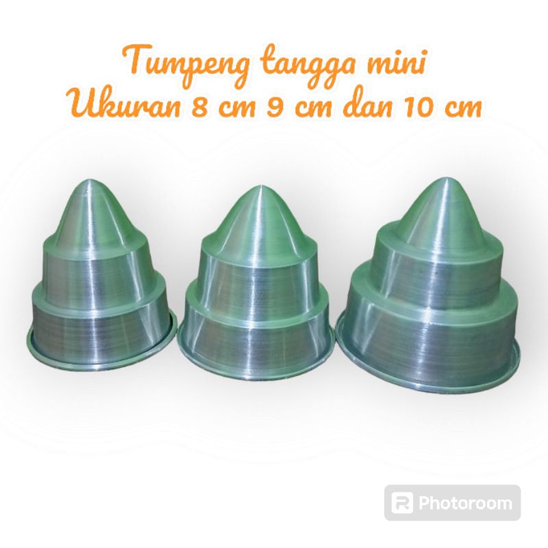 cetakan tumpeng tangga mini/cetakan tumpeng mini