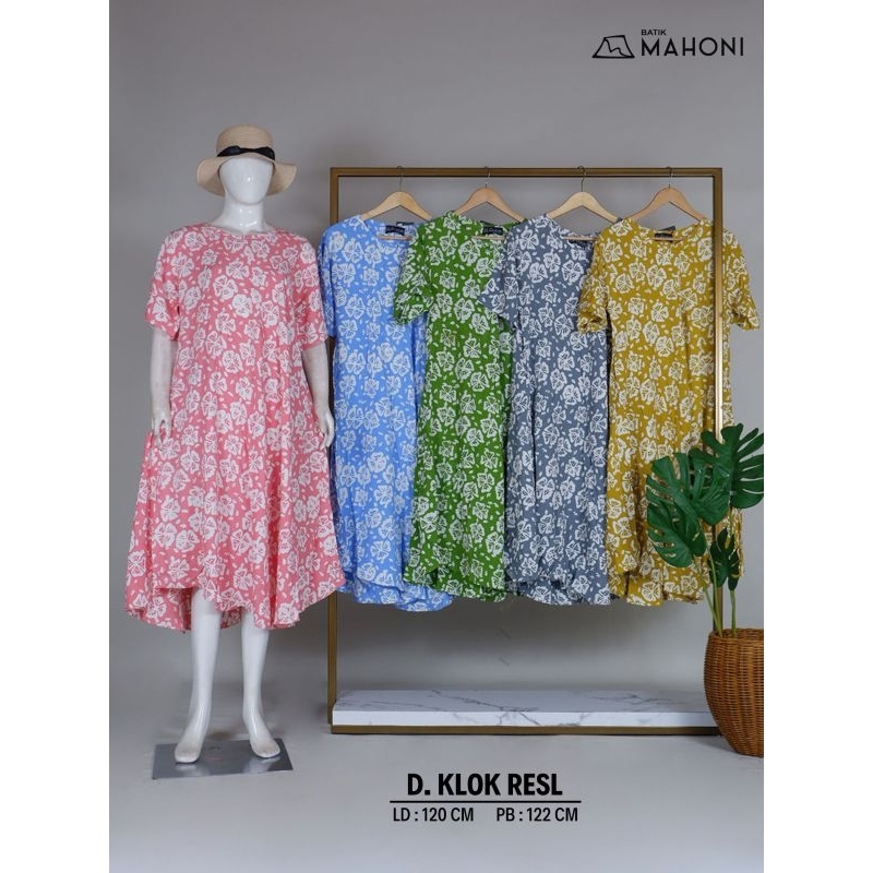 Daster Mahoni Batik Pekalongan ll Daster Klok Resl LD 120