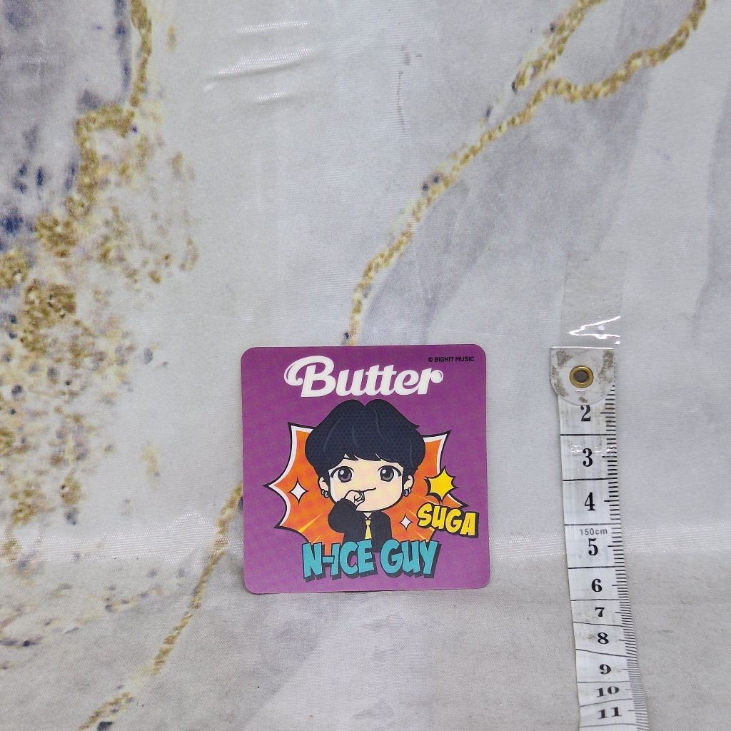 Tinytan Suga Sticker Butter Nice Guy Stiker BTS Tiny Tan Loose Pack