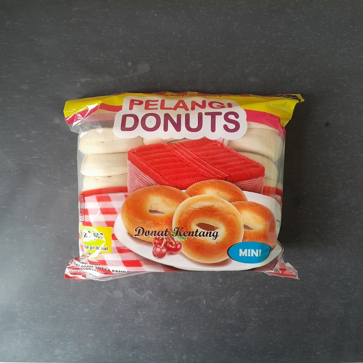 

Pelangi Donuts Kentang Mini 21pcs 520gr