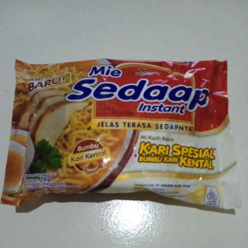 

Mie Sedaap Instant Rasa Kari Spesial Bumbu Kari Kental