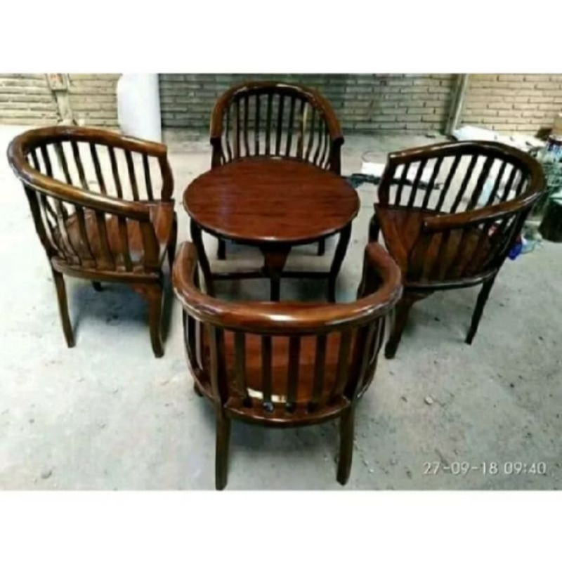 KURSI BETAWI KAYU JATI