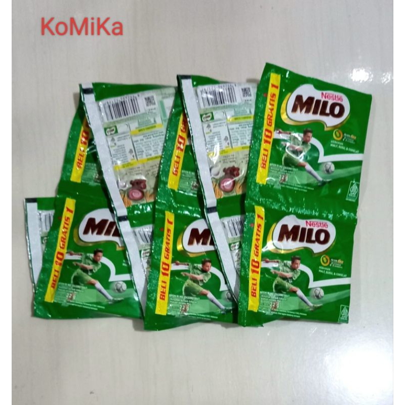 

MILO ACTIVGO RENCENG ISI 10 gratis 1 sachet @22gr ( exp 2025)