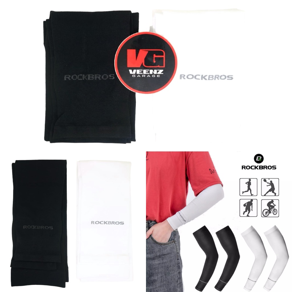 Pelindung Lengan Tangan Sepeda ROCKBROS XT9002 Manset Arm Sleeve UV