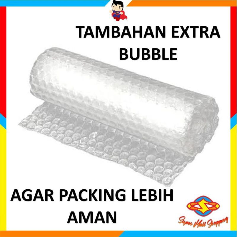 

Tambahan extra bubble wrap - kanuragan