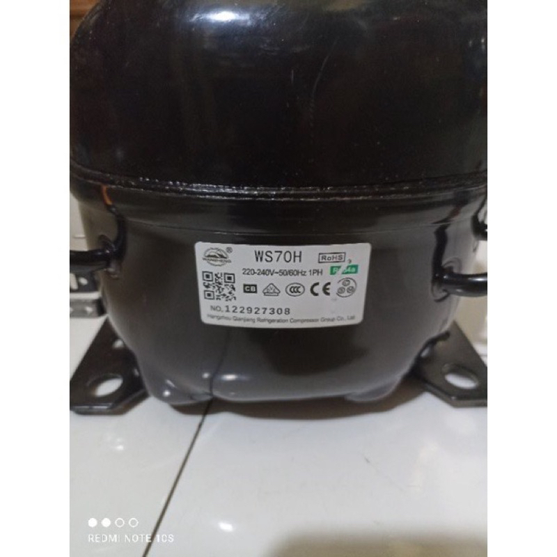 Kompresor Kulkas LG jumbo 1/5pk ws 70