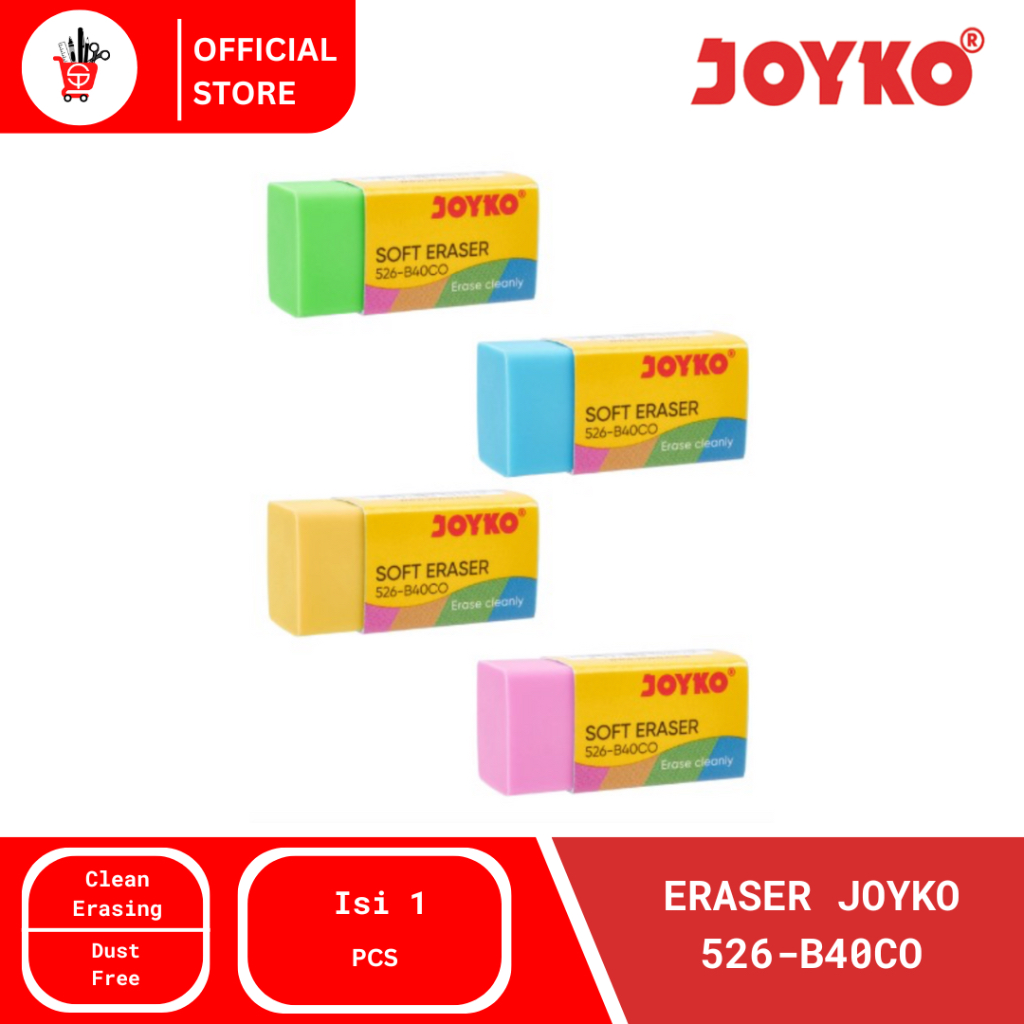 

Stip | Penghapus | Eraser Joyko 526-B40CO (1 PCS)