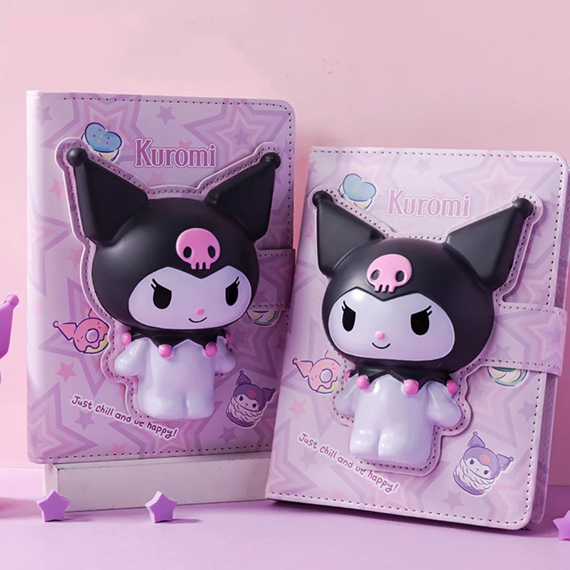 

Buku Catatan Notebook Lucu Aesthetic / Buku Tulis Sekolah Sanrio Kuromi / Barang Sekolah Unik