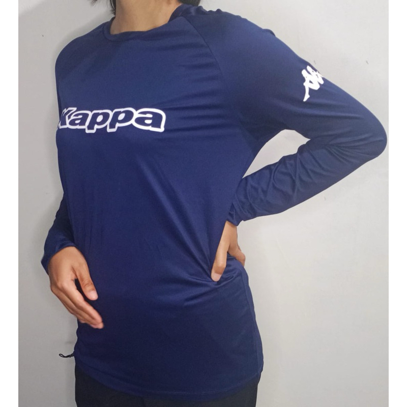 thrifting kaos lengan panjang baselayer kaos olahraga kaos dalam inner manset