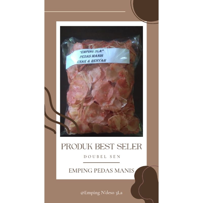 

Emping N'Deso3LA DOUBEL SEN MENTAH RASA PEDAS MANIS