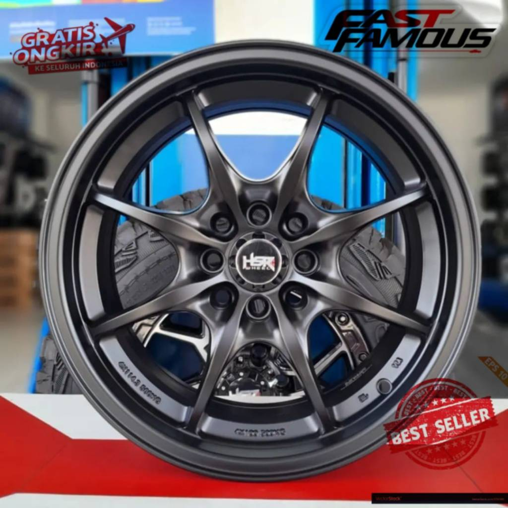 Velg  Racing Jari Jari R16 Baut 4 Mobil Brio yaris Avanza ignis sigra calya Mobilio vios city dll ve