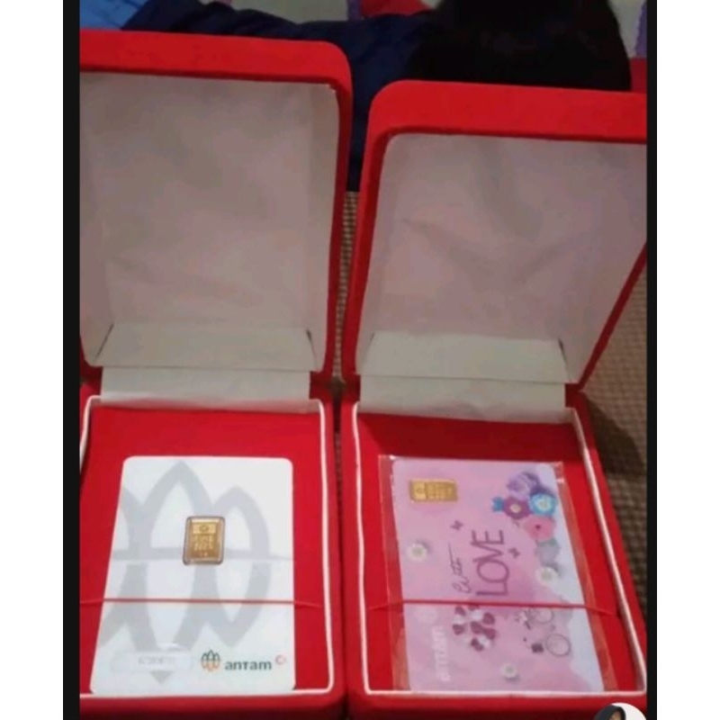 kotak perhiasan emas simpan antam dan logam mulia