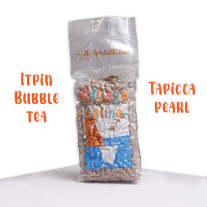 

pearl bubble mutiara tapioka boba topping itpin 1kg