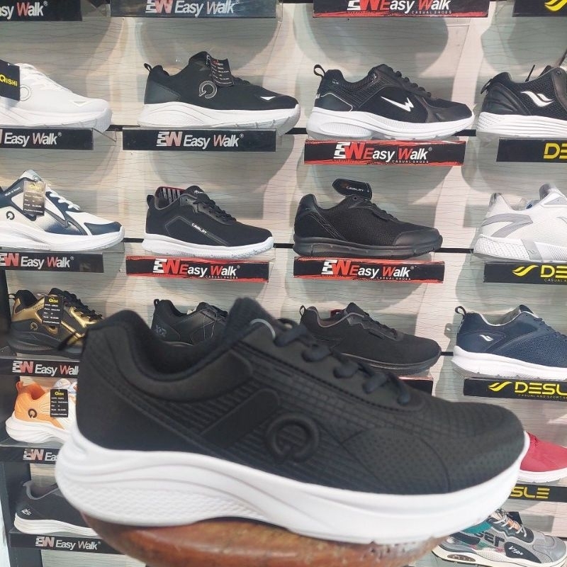 Qishi Sepatu Running pria dewasa