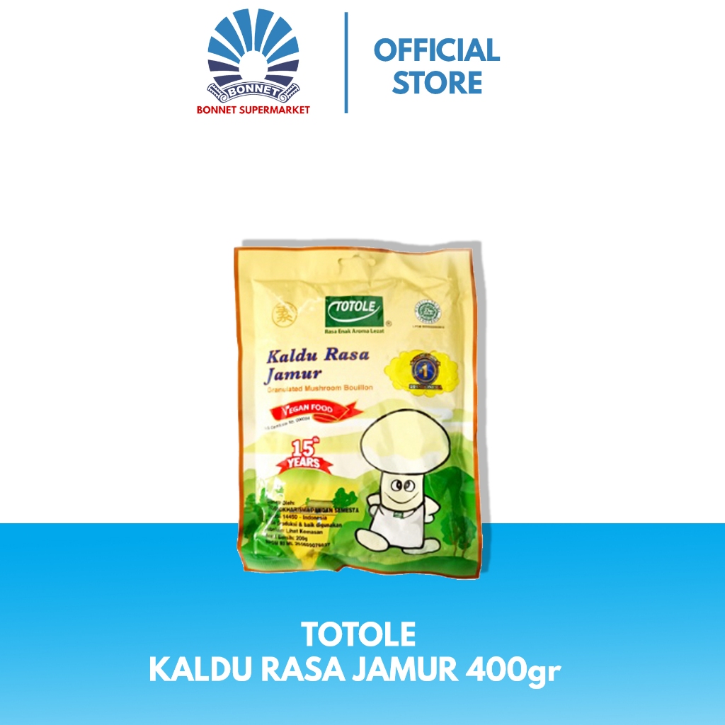 

Totole Kaldu Rasa Jamur 400gr - Halal Vegan Food