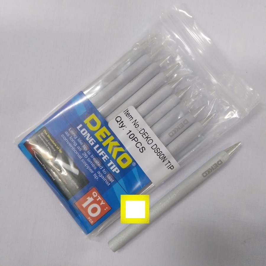 Mata Solder Dekko 60 Watt Tumpul Original / Mata Solder 60watt Mata Solder Kristal Dekko DS60N 60w