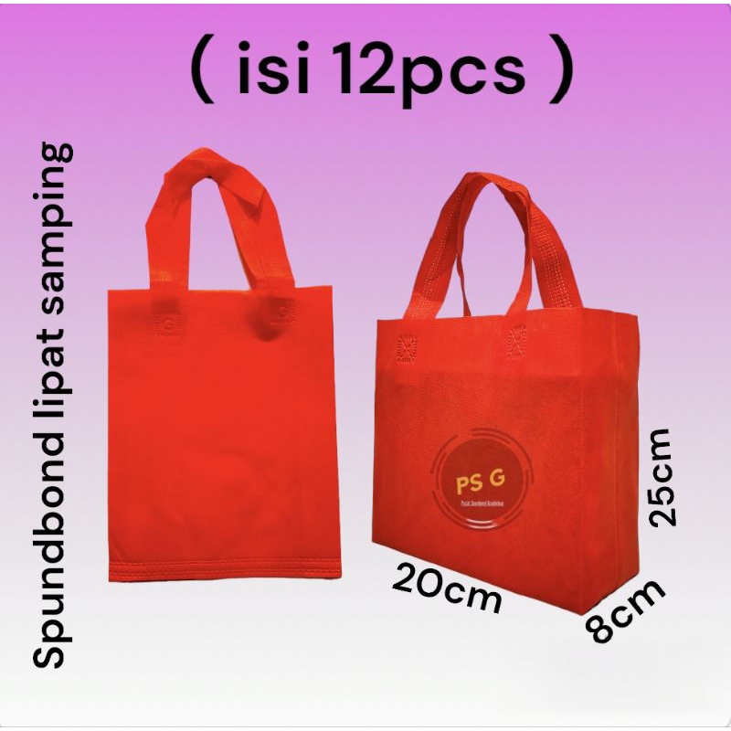 

Tas Goodie bag mini 20x25 pAkeT mUMeT 1lusin (isi 12pcs)