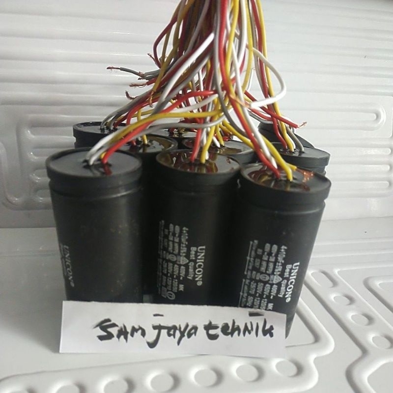 kapasitor mesincuci 4uf + 10uf