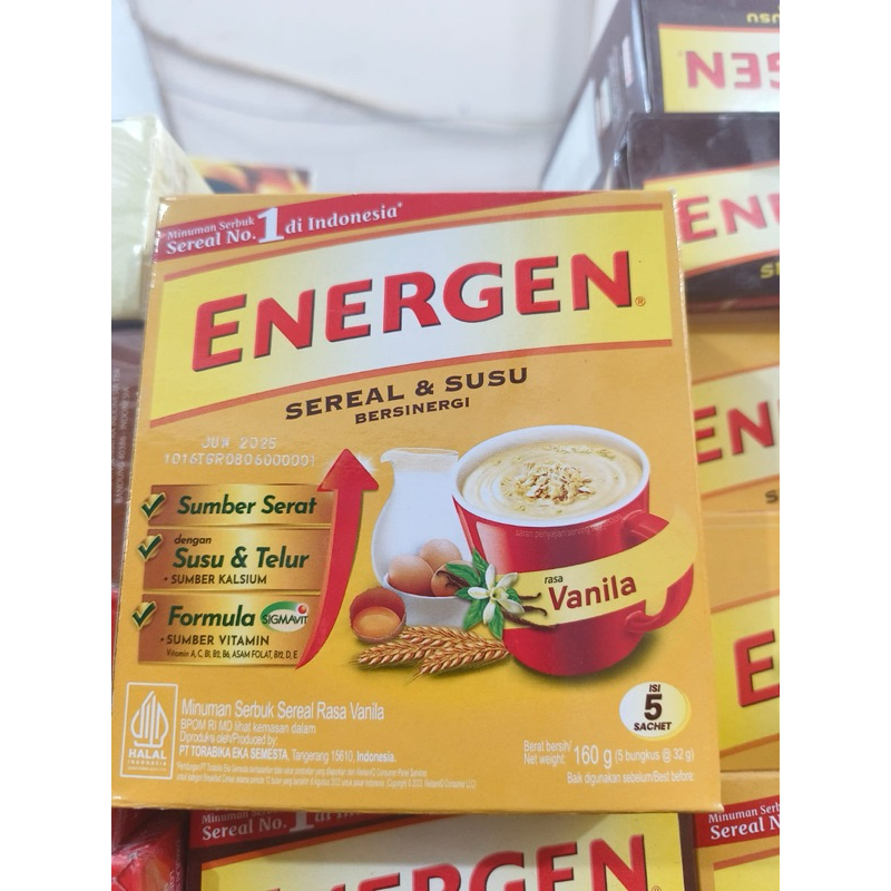 

ENERGEN sereal & susu (pilih varian) rencengan