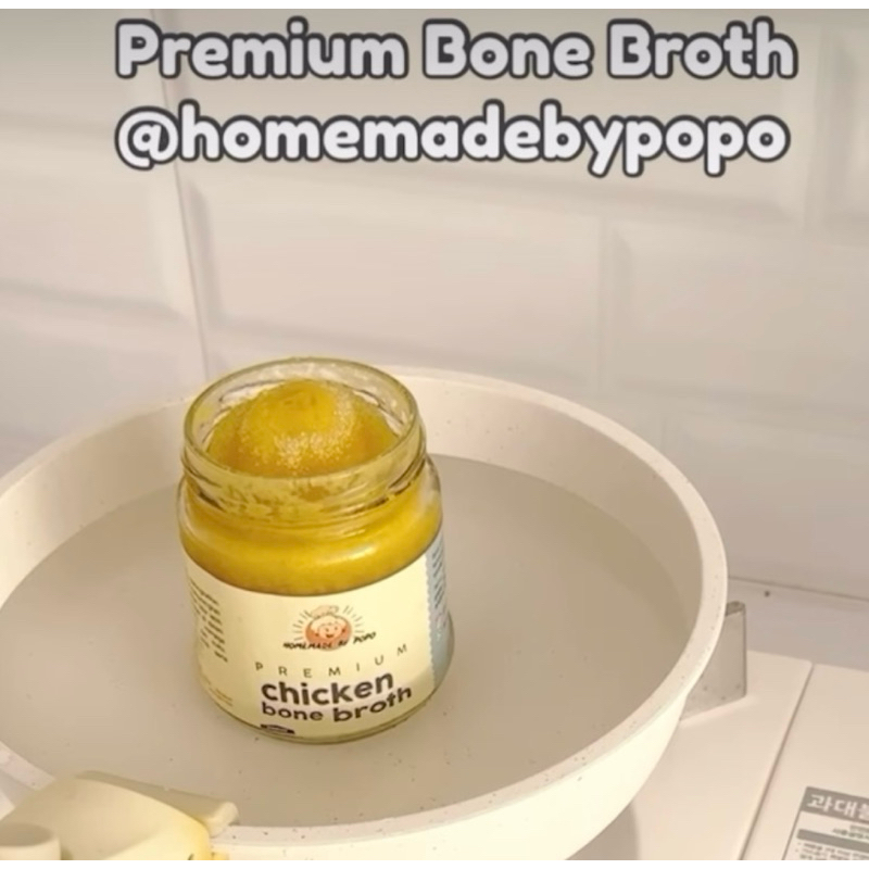 

PAKET MURAH BUNDLING 8 & 12 JAR PREMIUM ORGANIC CHICKEN BONE BROTH HALAL MPASI