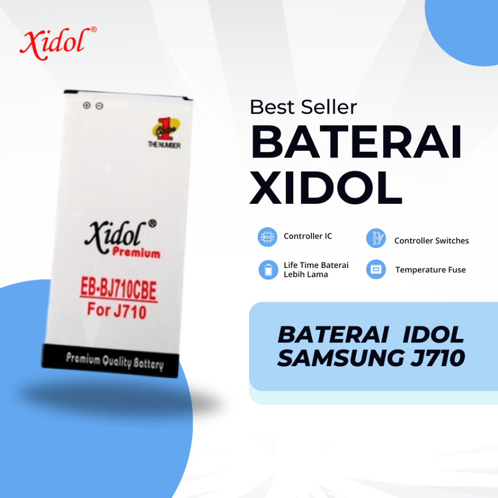 BATERAI  XIDOL SAMSUNG J710 BERGARANSI