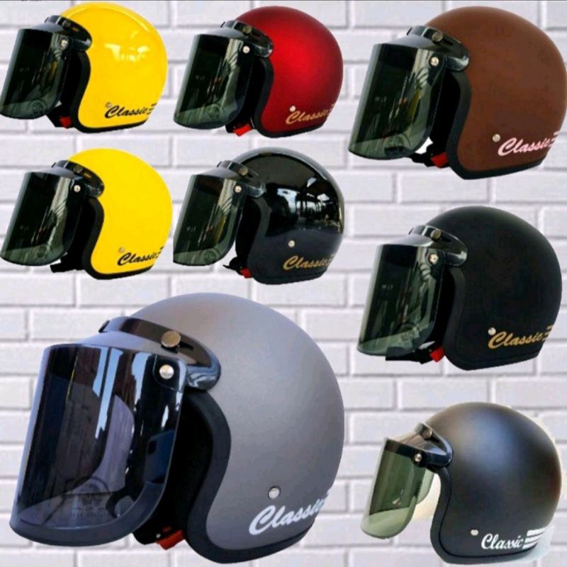 

helm bogo classic dewasa pria dan wanita