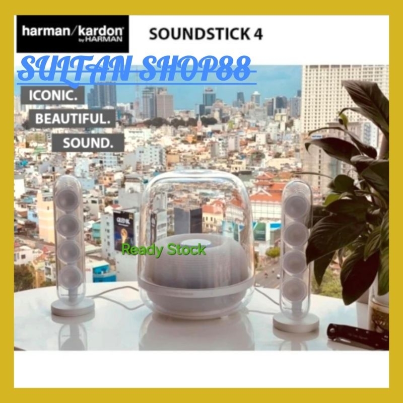 HARMAN KARDON SOUNDSTICK 4 WIRELESS BLUETOOTH WHITE I SOUNDSTICK 4 HARMAN KARDON