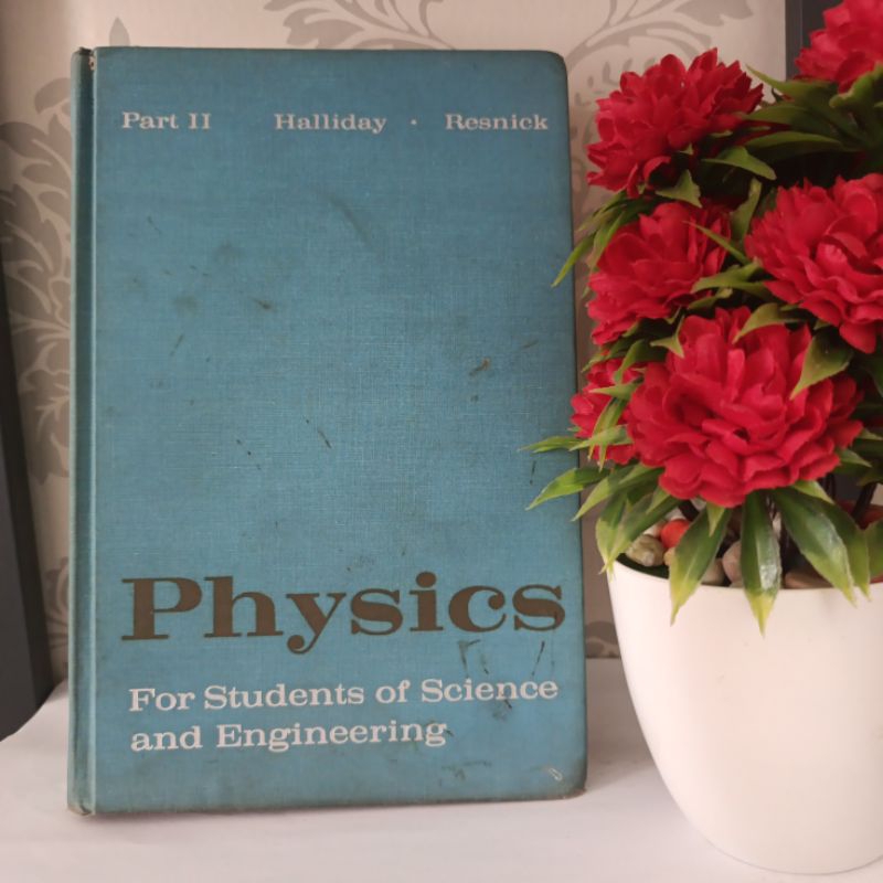 ORIGINAL BUKU IMPORT - PHYSICS FOR STUDENTS OF SCIENCE AND ENGINEERING PART II by Halliday Resnick
