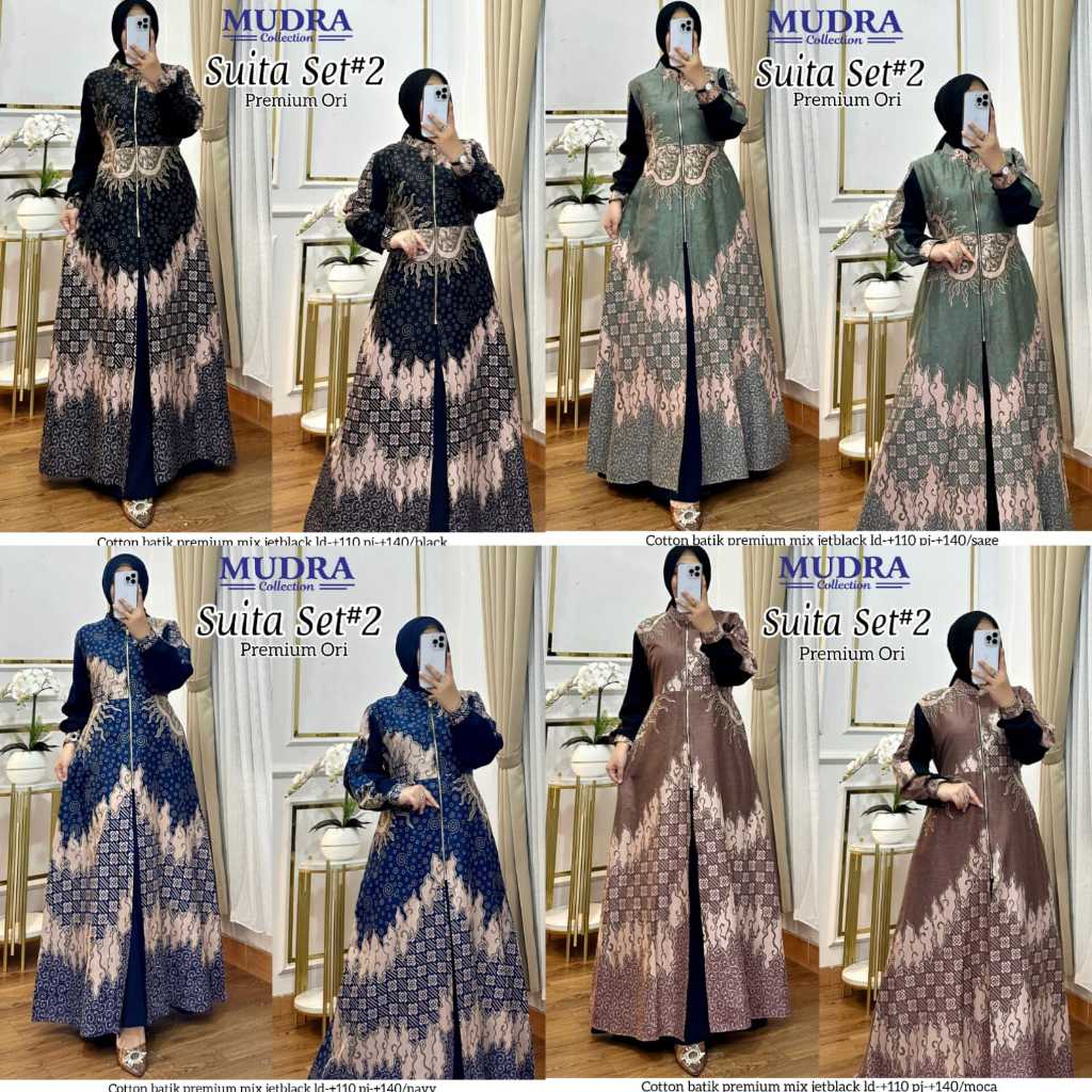 SUITA DRESS 2 BATIK BY MUDRA