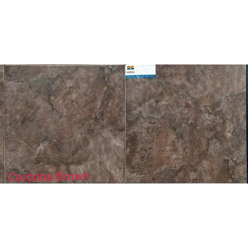 Keramik Milan Cordoba Brown 40x40 KW1 (Kesat)
