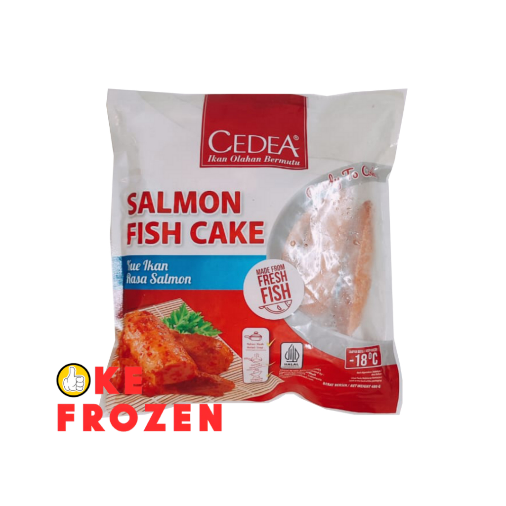 

CEDEA SALMON FISH CAKE 480GR KUE IKAN RASA SALMON