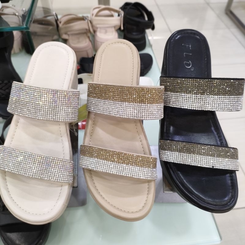 Sandal wanita Wedges FLD